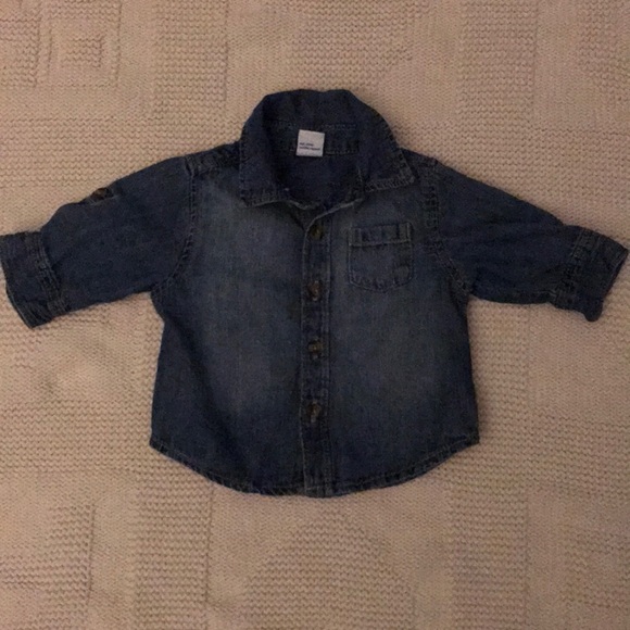 Old Navy denim button down - Picture 1 of 4